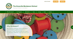 Desktop Screenshot of knoxvillemontessori.org